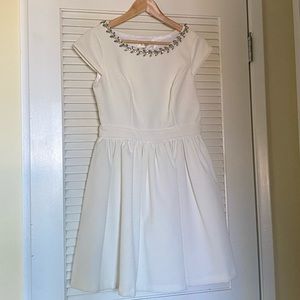 A. Drea textured special event dress with jewels